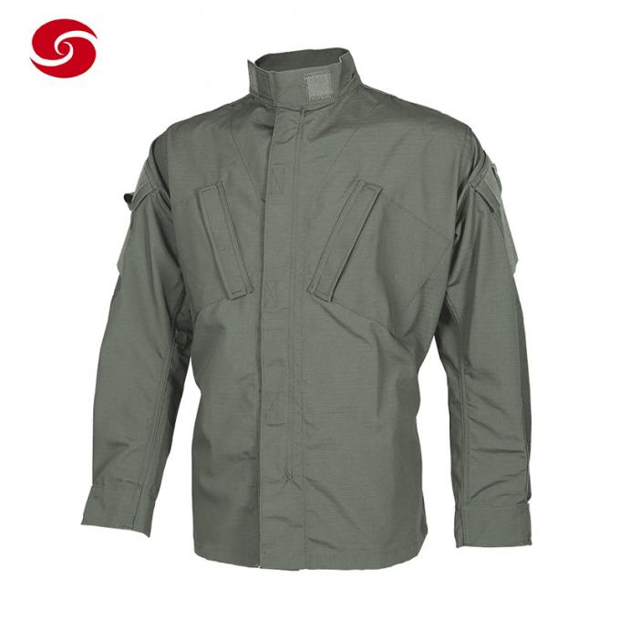 Olive Green Sarge Sodier Army Tactical Mens Suit Uniform