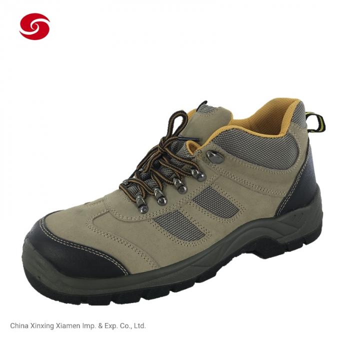 Customized MID Upper Leather Functional Safety Shoes Boots