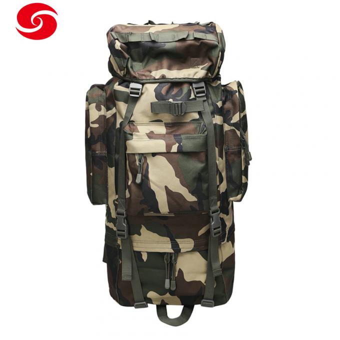 Large Capacity Woodland Camouflage Durable Assault Molle Military Waterproof Backpack Rucksack