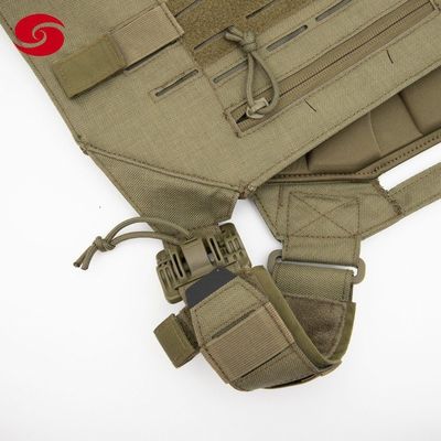 Chest Rig Plate Carrier Military Tactical Vest with Quick Release Buckle